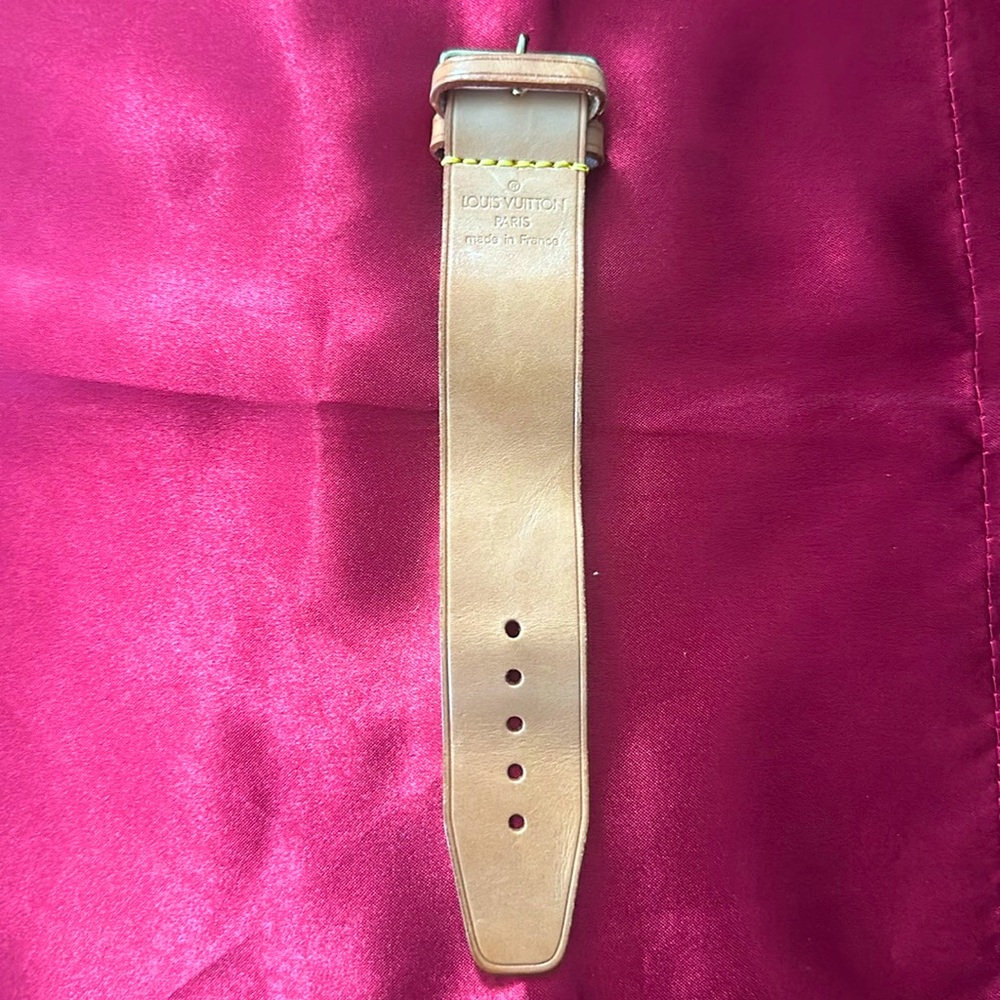 Louis Vuitton Leather Strap Poignant🤎